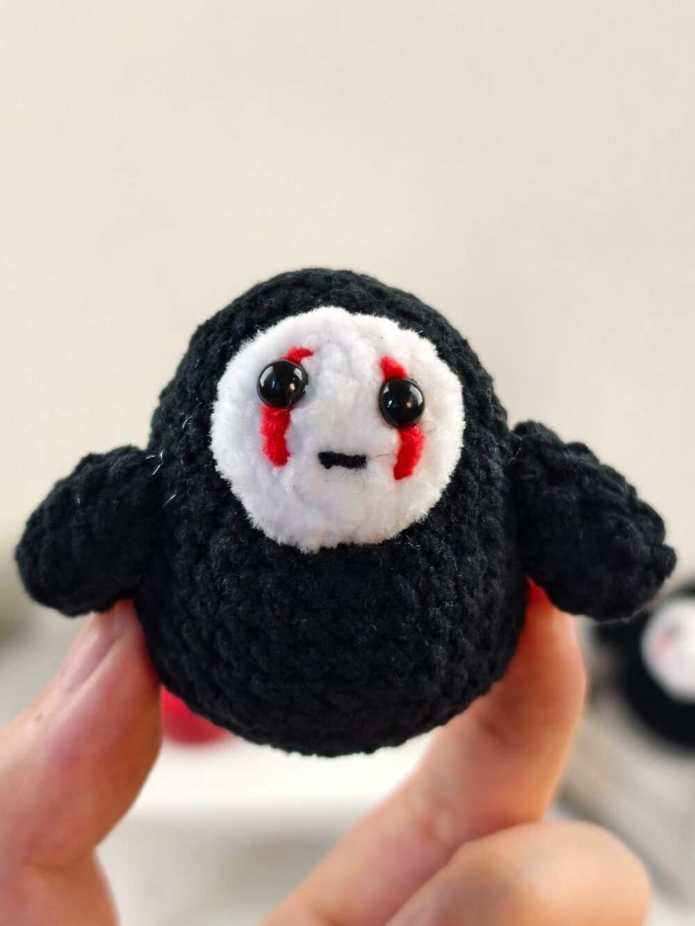 Handmade Amigurumi Crochet No-Face Plushie